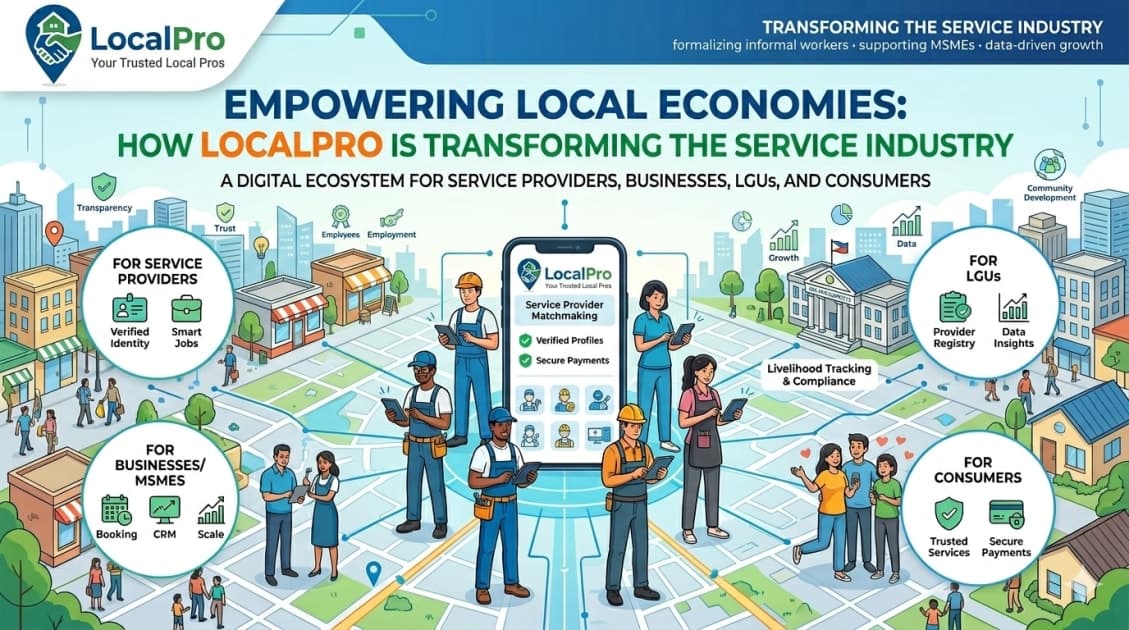 Empowering Local Economies with LocalPro | Digital Services Platform